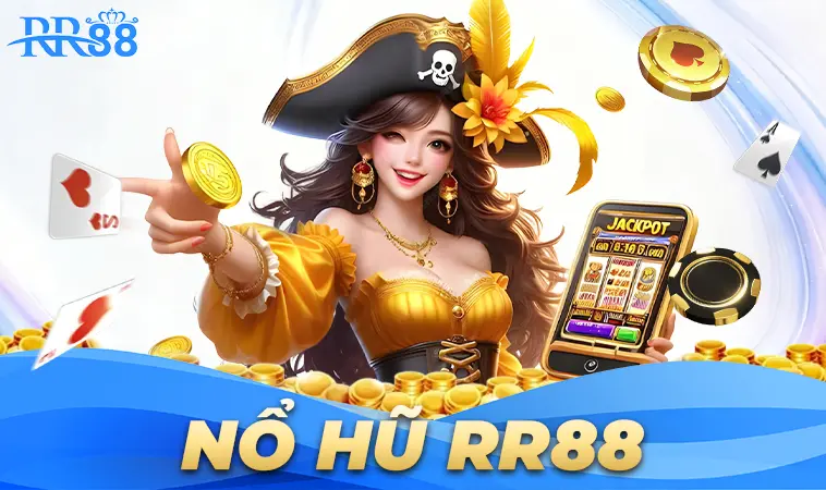 Sảnh nổ hũ RR88 thiết kế đồ họa đẹp, ấn tượng