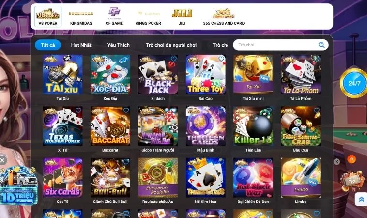 Sảnh game nhanh RR88 quy tụ đa dạng các tựa game hay 
