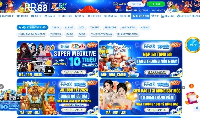 Khuyến Mãi RR88