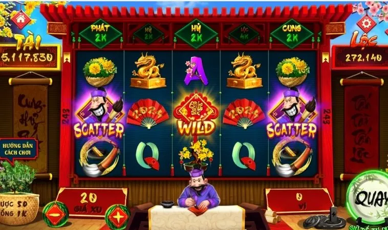 Các biểu tượng trong game Nổ Hũ Ông Đồ Tại RR88