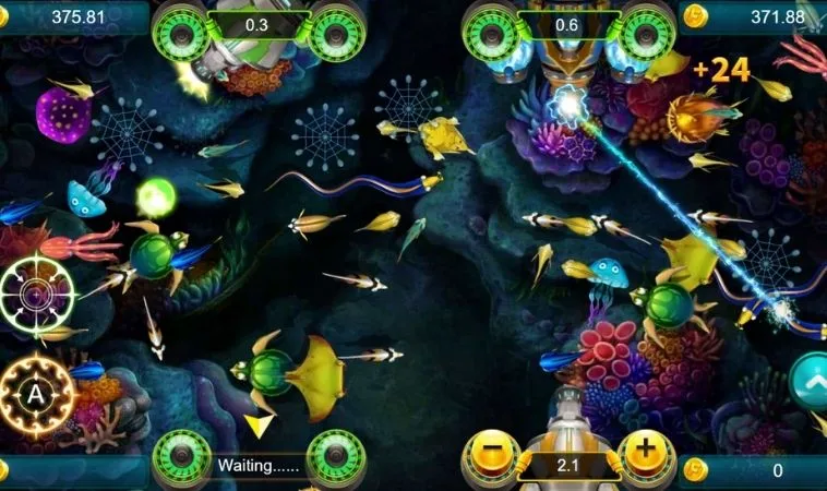 Hệ thống vũ khí trong game Thợ Săn Cá Tại RR88
